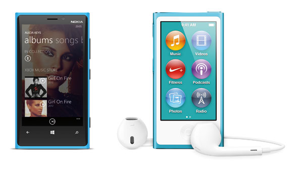 iPod Nano Nokia Lumina