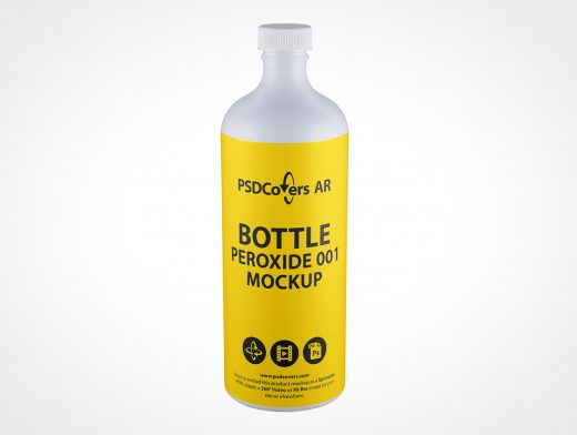Peroxide Bottle Mockup 1r