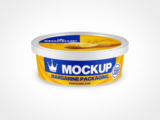 Tub Margarine Mockup 1r