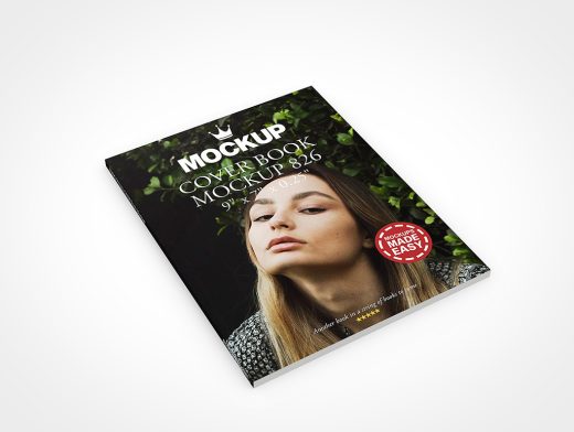 Cover Book Mockup 826r