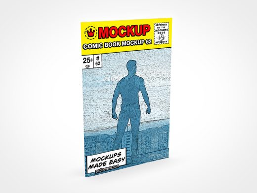 Comic Book Mockup 62r