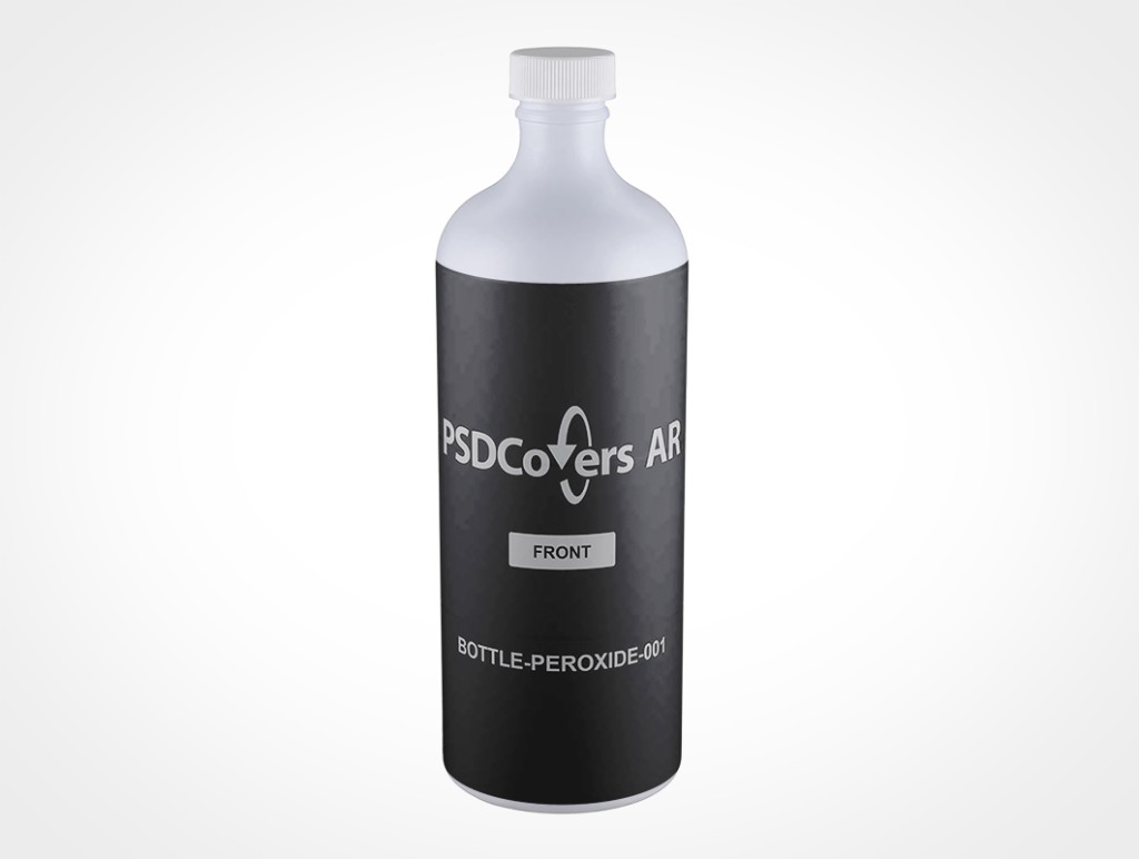 Peroxide Bottle Mockup 1