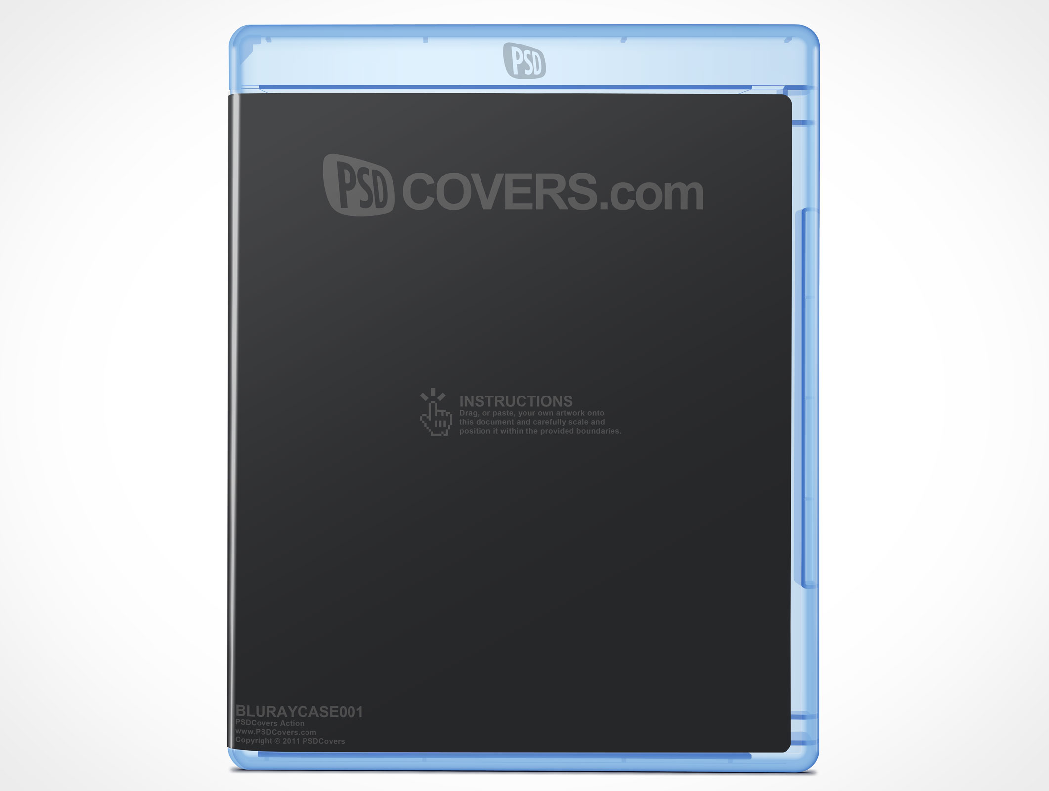 BLURAYCASE001 Mockup