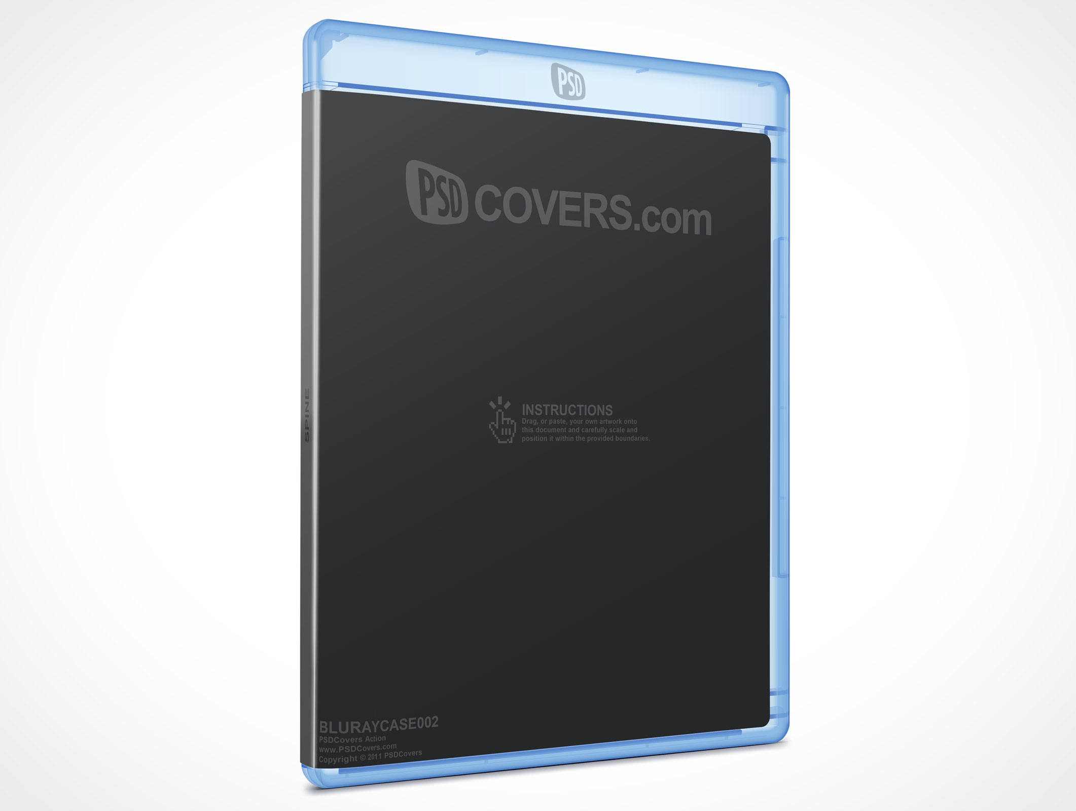 BLURAYCASE002 Mockup