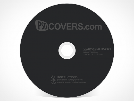 CDDVDBLU-RAY001 Mockup