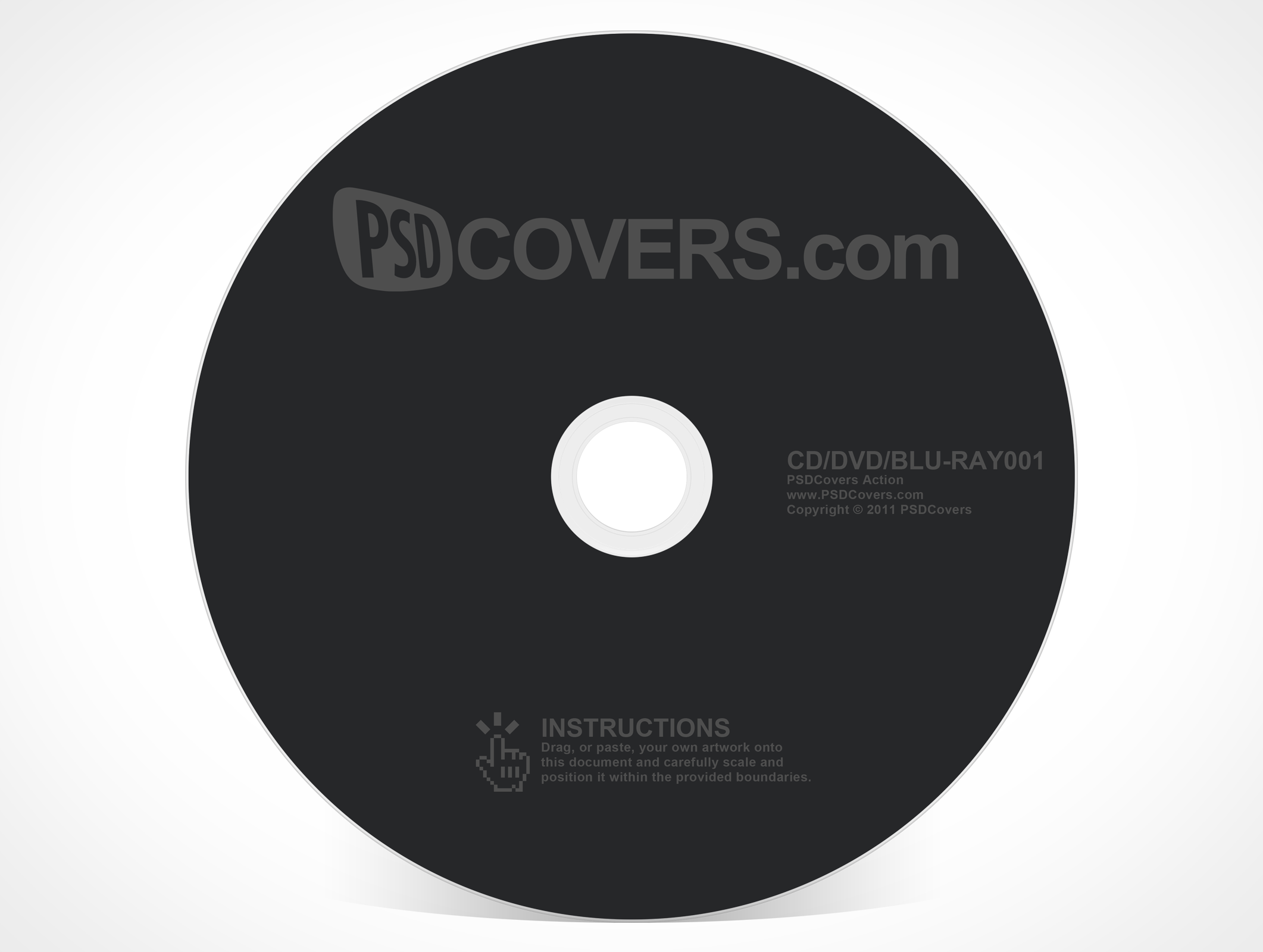 CDDVDBLU-RAY001 Mockup