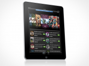 Apple iPad iOS template