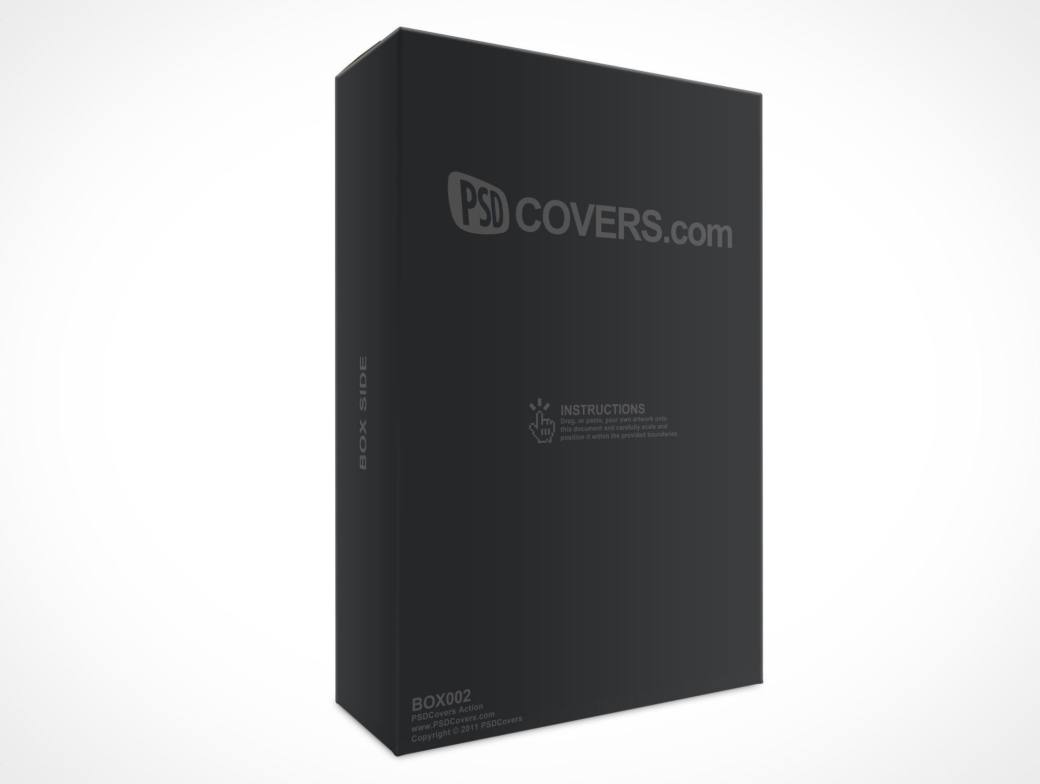Download Box Mockup 30 Front View In Box Catalog Psdcovers