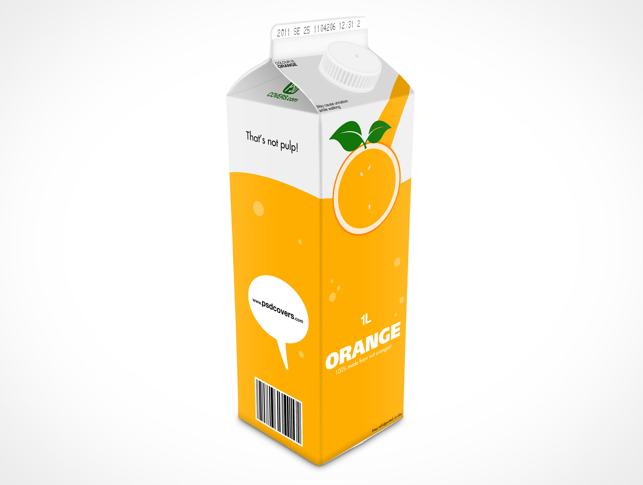 Milk Carton Mockup 9r5