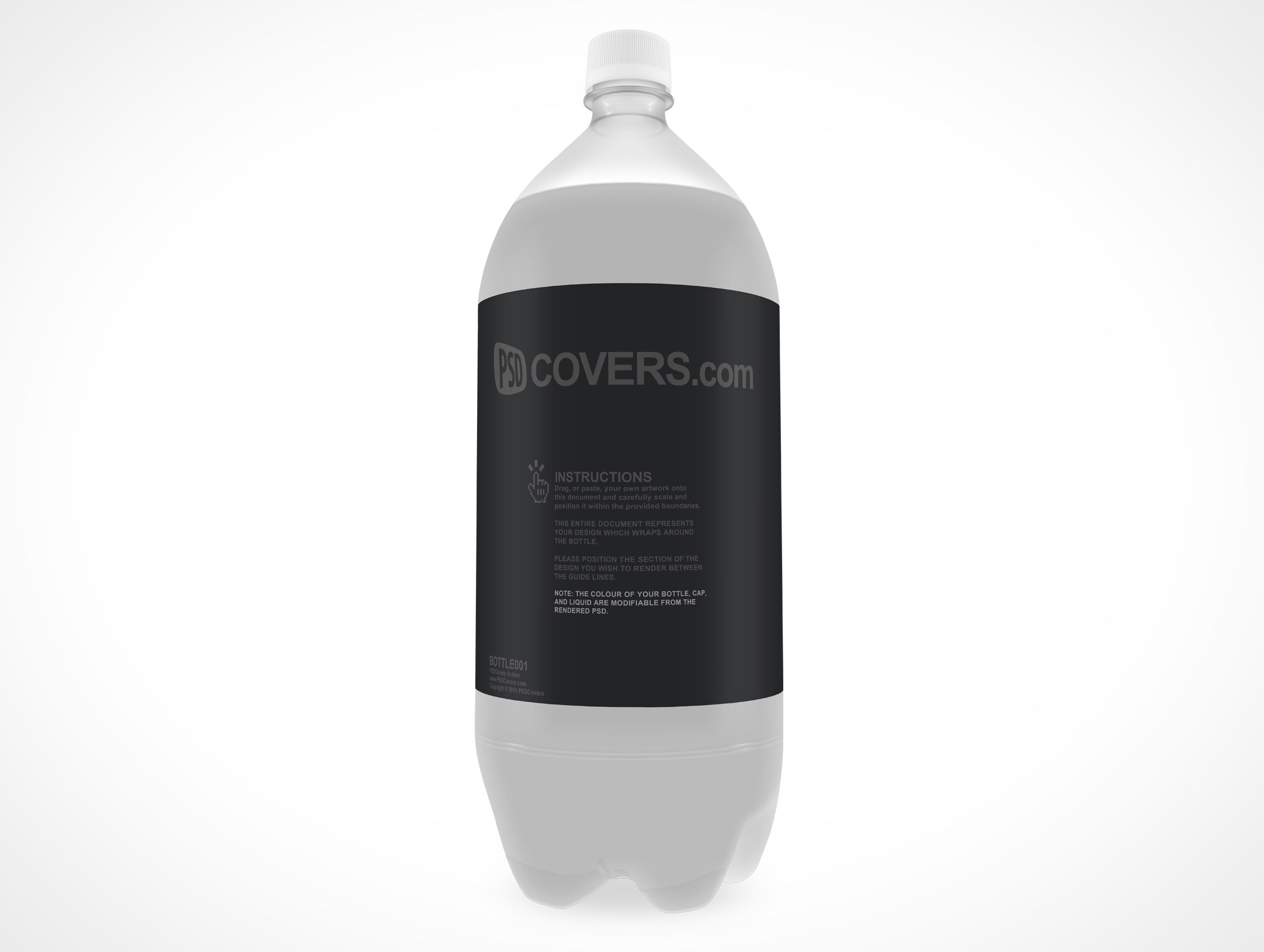 Soda Bottle Mockup 1