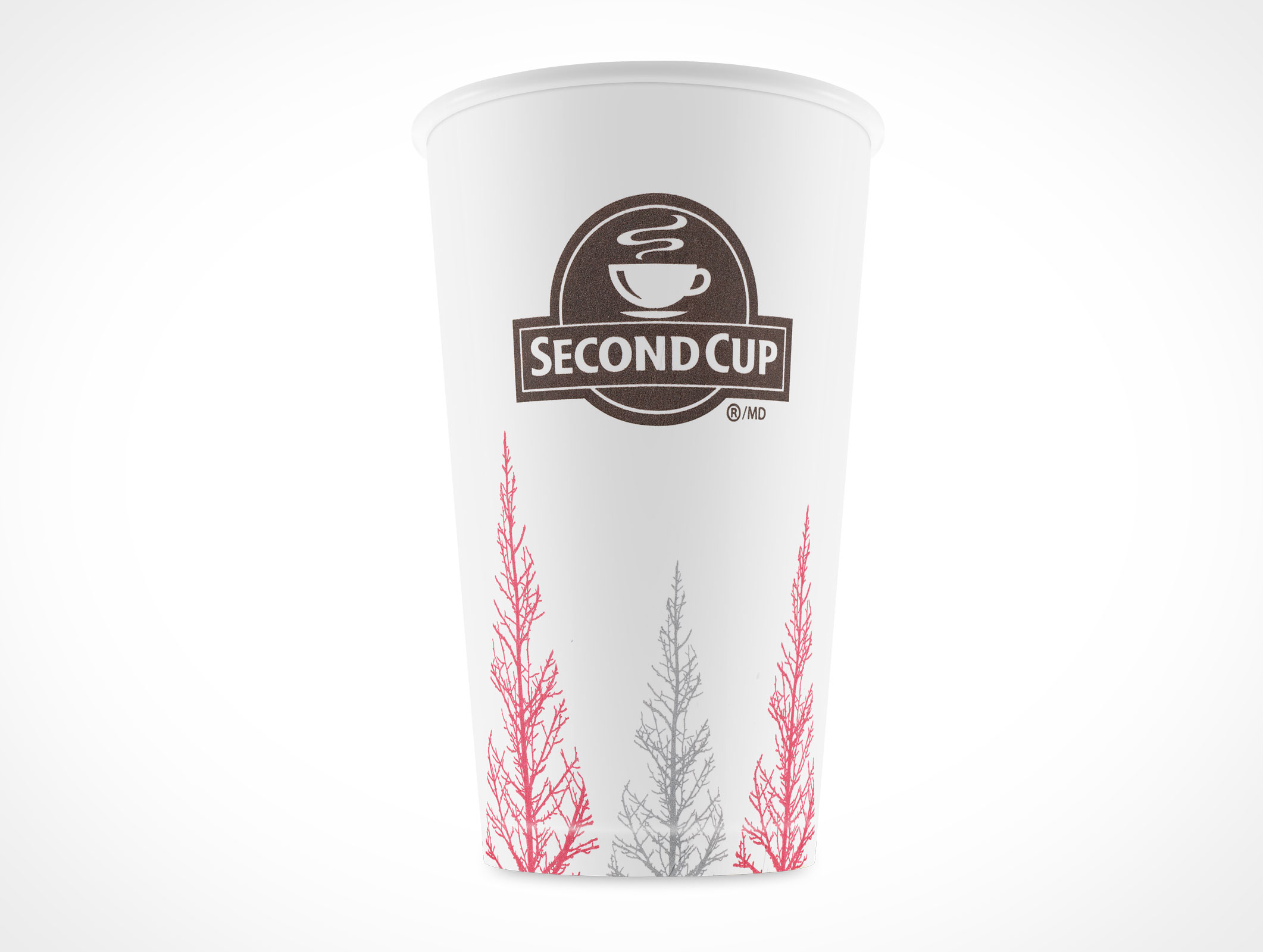 White Paper Coffee Cup Mockup 1r2
