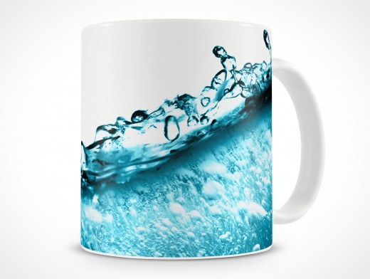 Ceramic Coffee Mug Mockup 1r