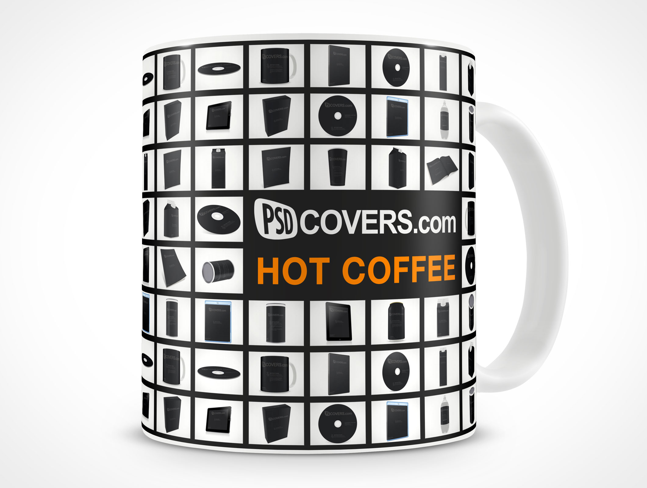 Ceramic Coffee Mug Mockup 1r2