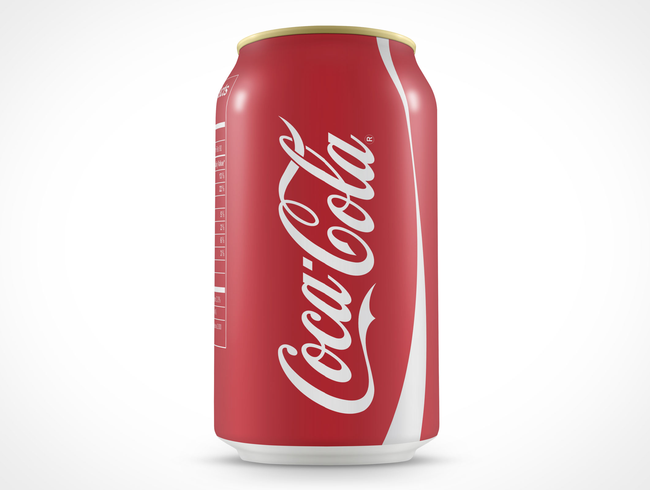 Soda Drink Can Mockup 4r2
