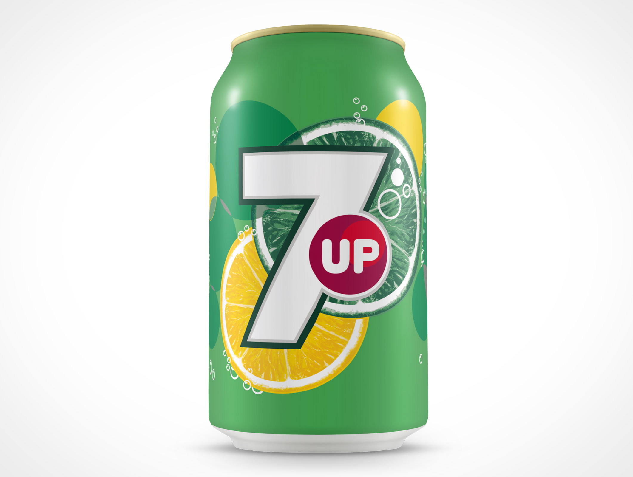 Soda Drink Can Mockup 4r4