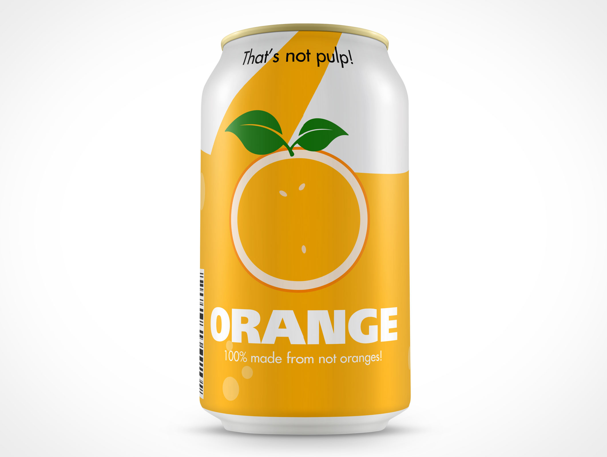 Soda Drink Can Mockup 4r5