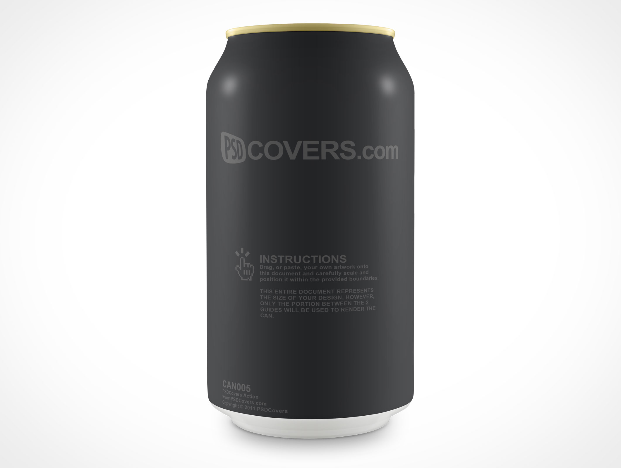 Soda Drink Can Mockup 5