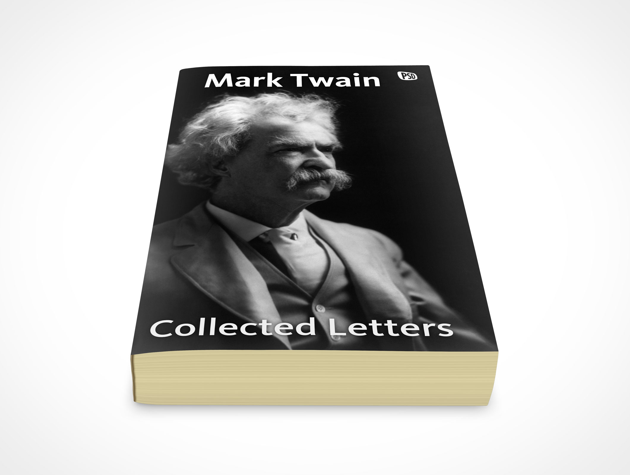 Standing Paperback Book Mockup 5r5