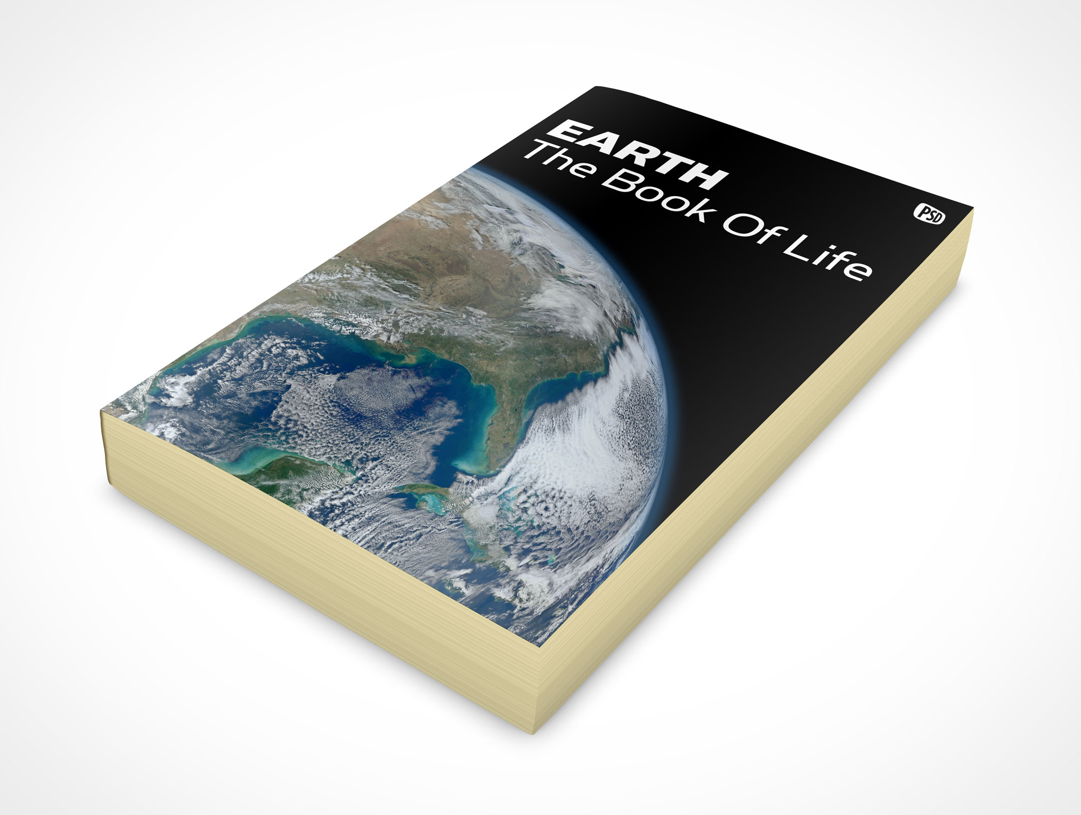 Faceup Paperback Book Mockup 6r3