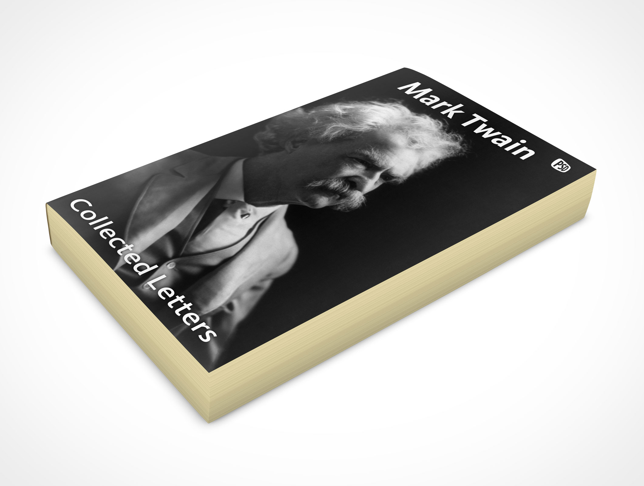 Faceup Paperback Book Mockup 7r4