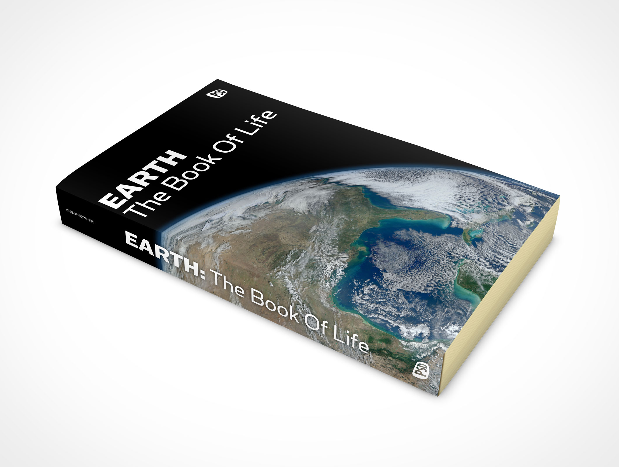 Faceup Paperback Book Mockup 8r2