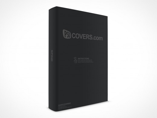 Sleeved Hardcover Book Mockup 2