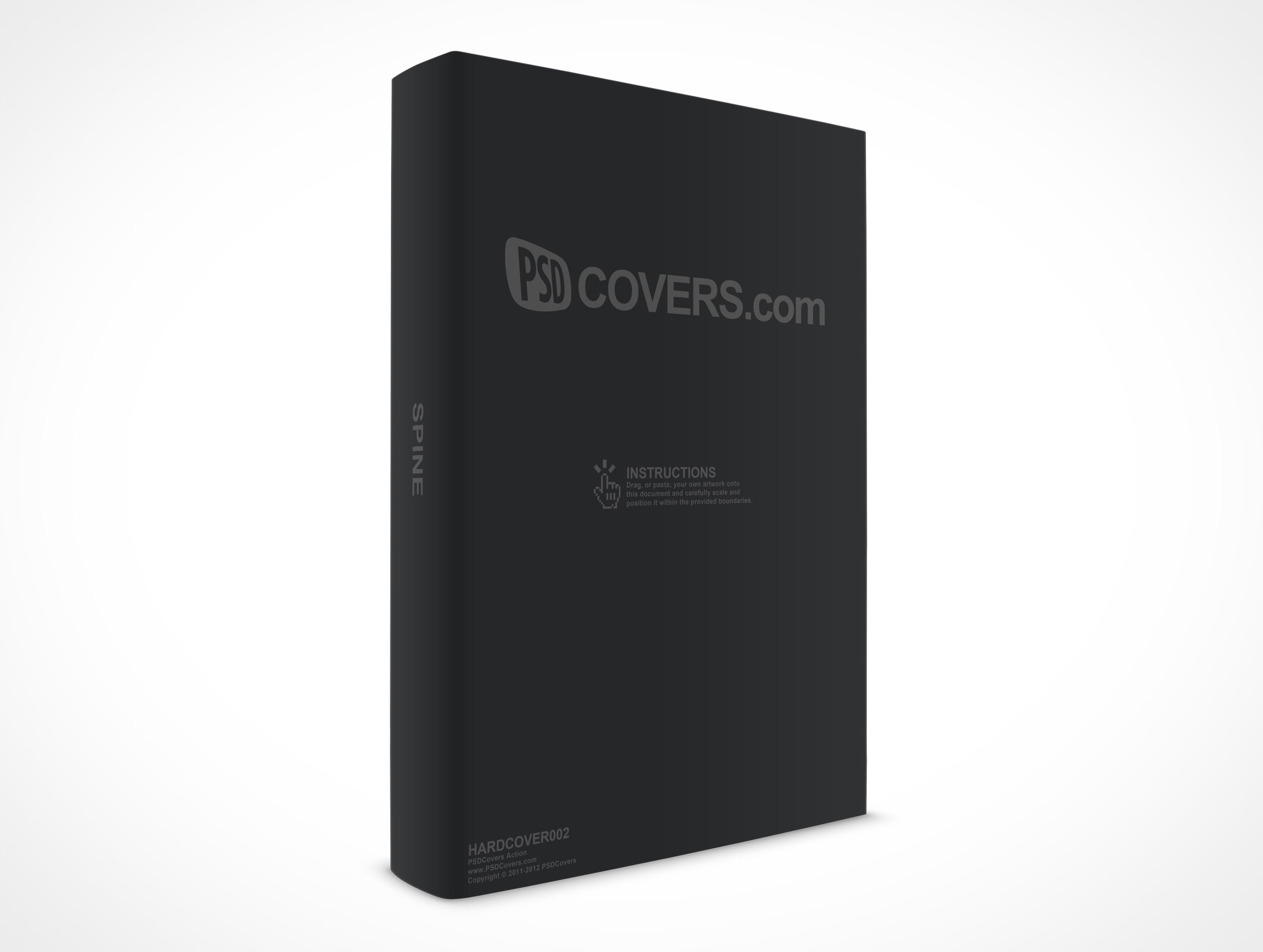 Sleeved Hardcover Book Mockup 2