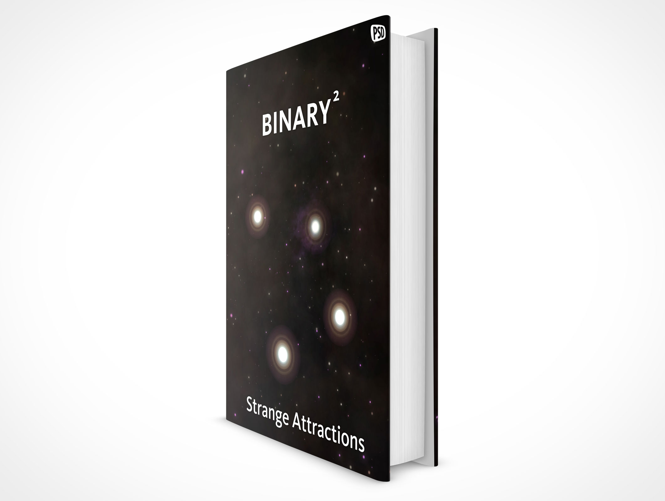 Sleeved Hardcover Book Mockup 4r2