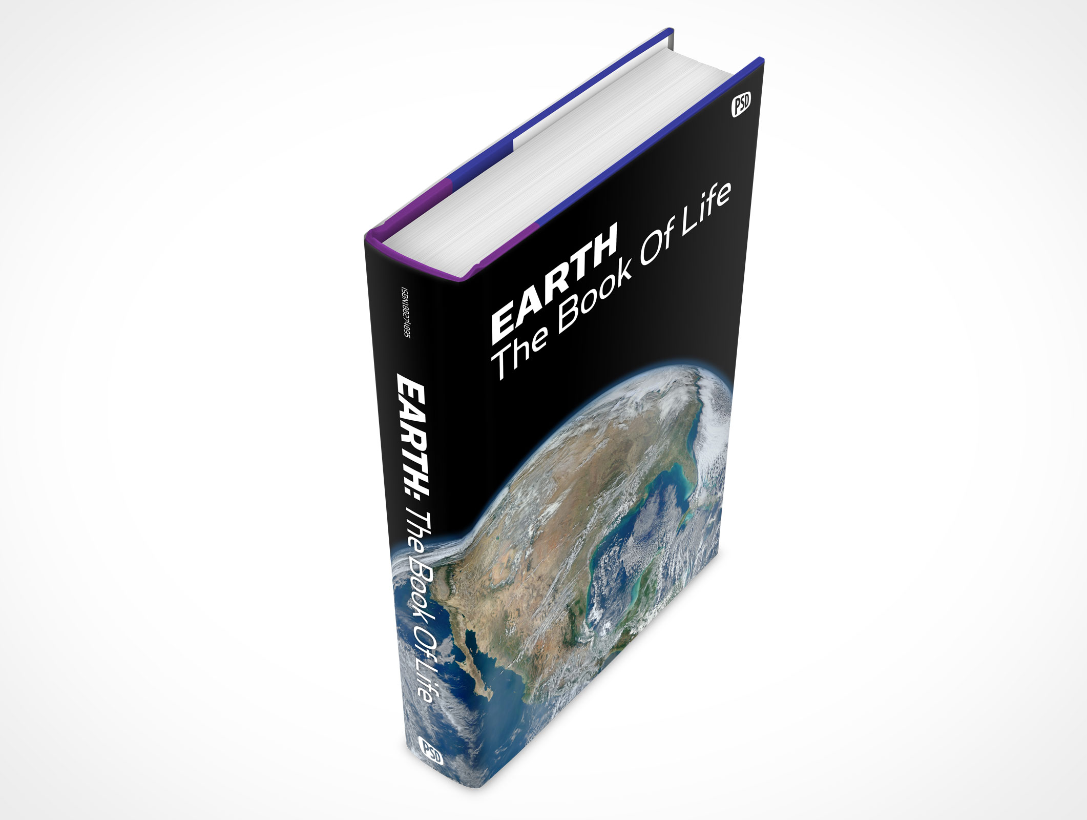 Sleeved Hardcover Book Mockup 5r3