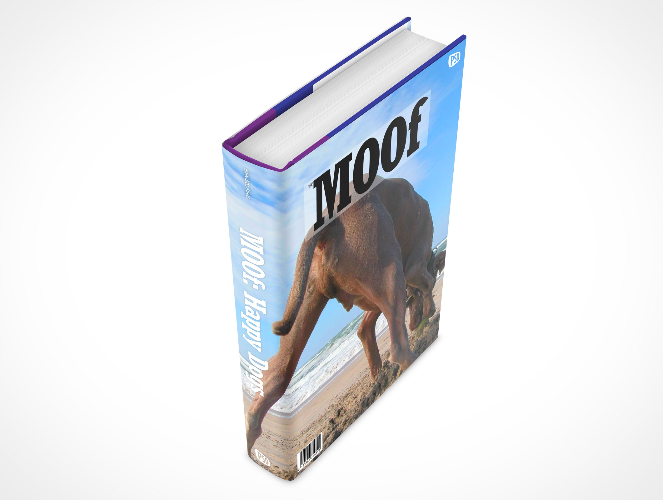 Sleeved Hardcover Book Mockup 5r5