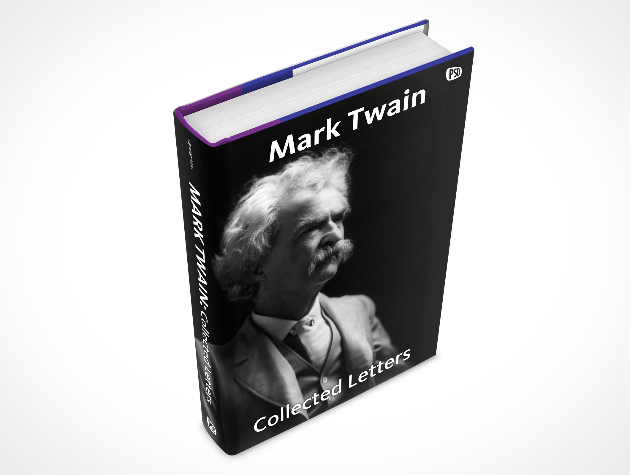 Sleeved Hardcover Book Mockup 6r3