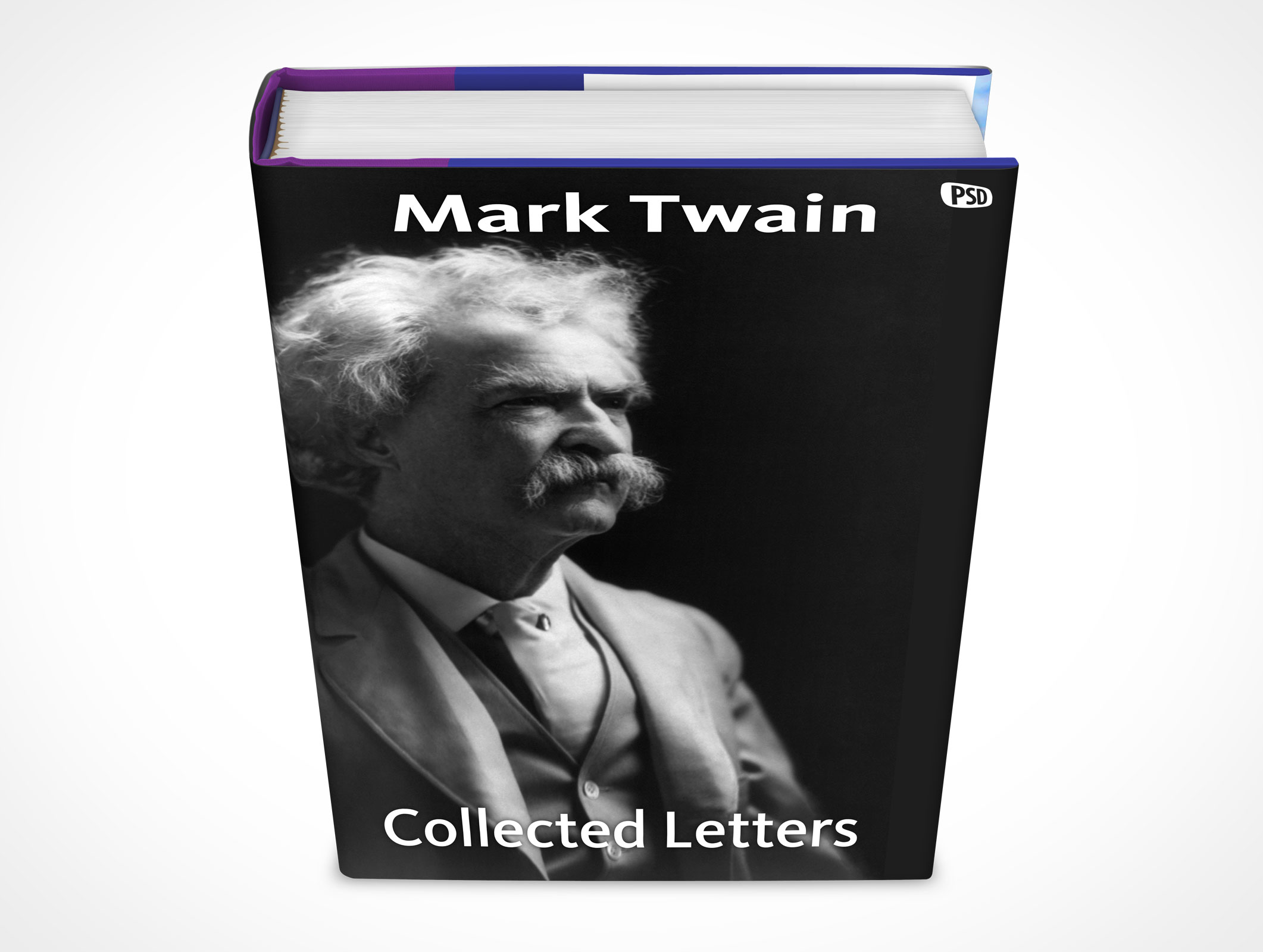 Sleeved Hardcover Book Mockup 7r2