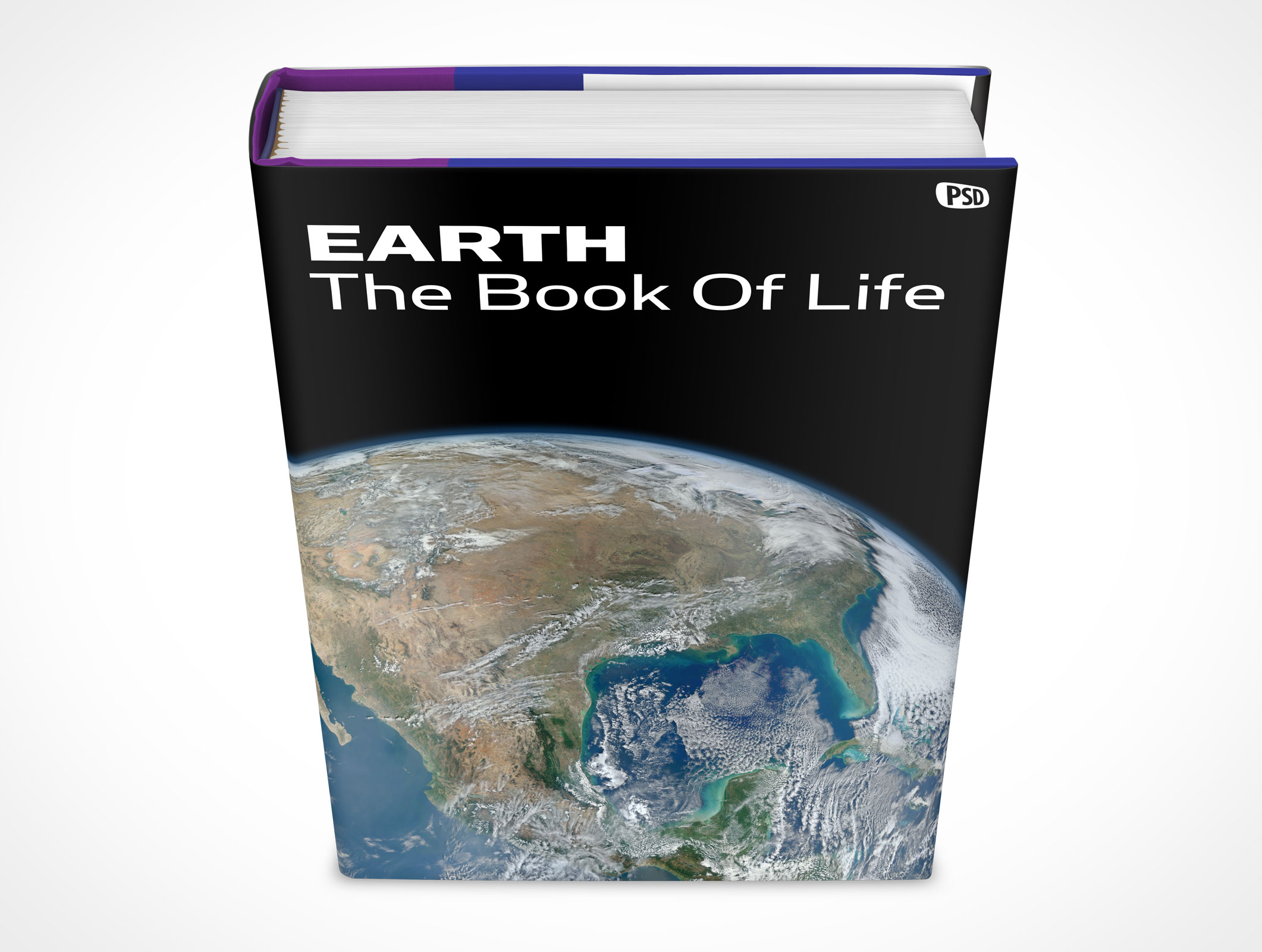 Sleeved Hardcover Book Mockup 7r4