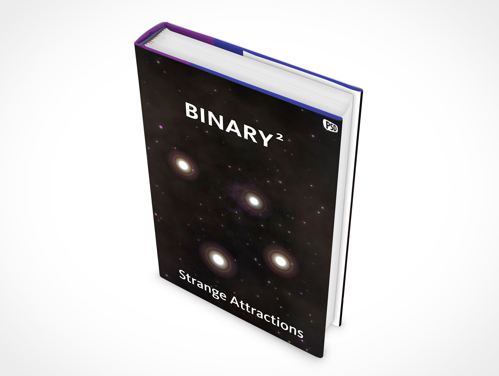 Sleeved Hardcover Book Mockup 8r3