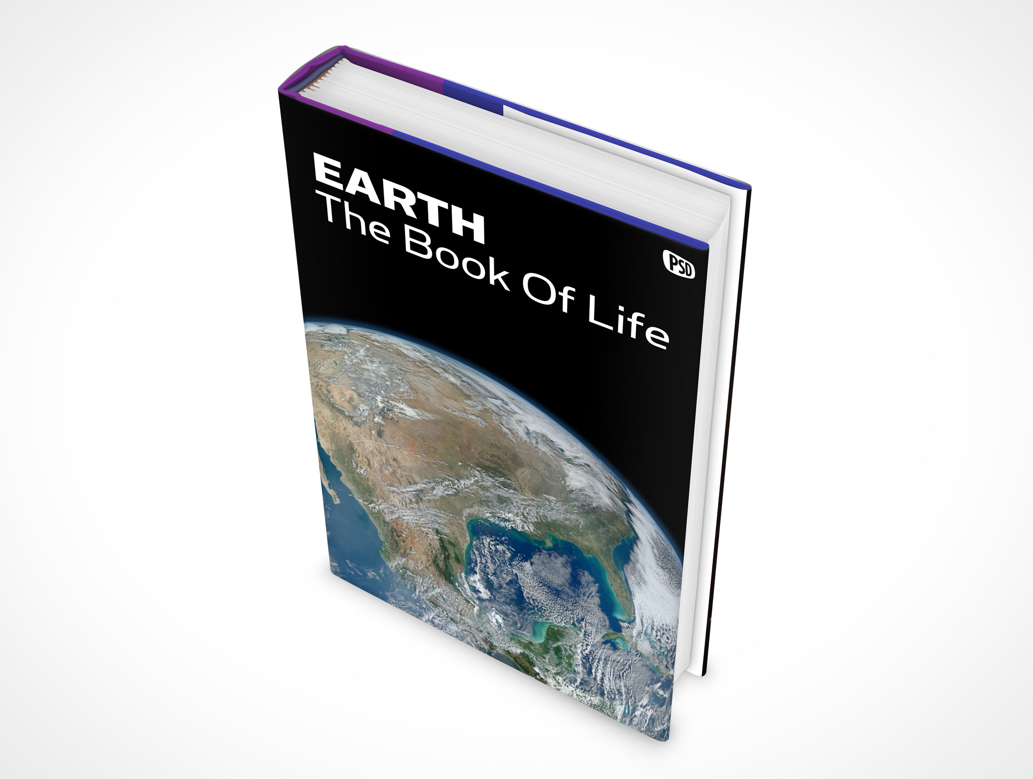 Sleeved Hardcover Book Mockup 8r4