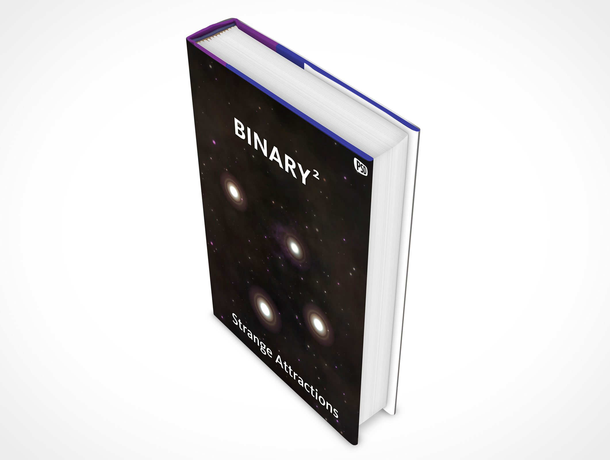 Sleeved Hardcover Book Mockup 9r2