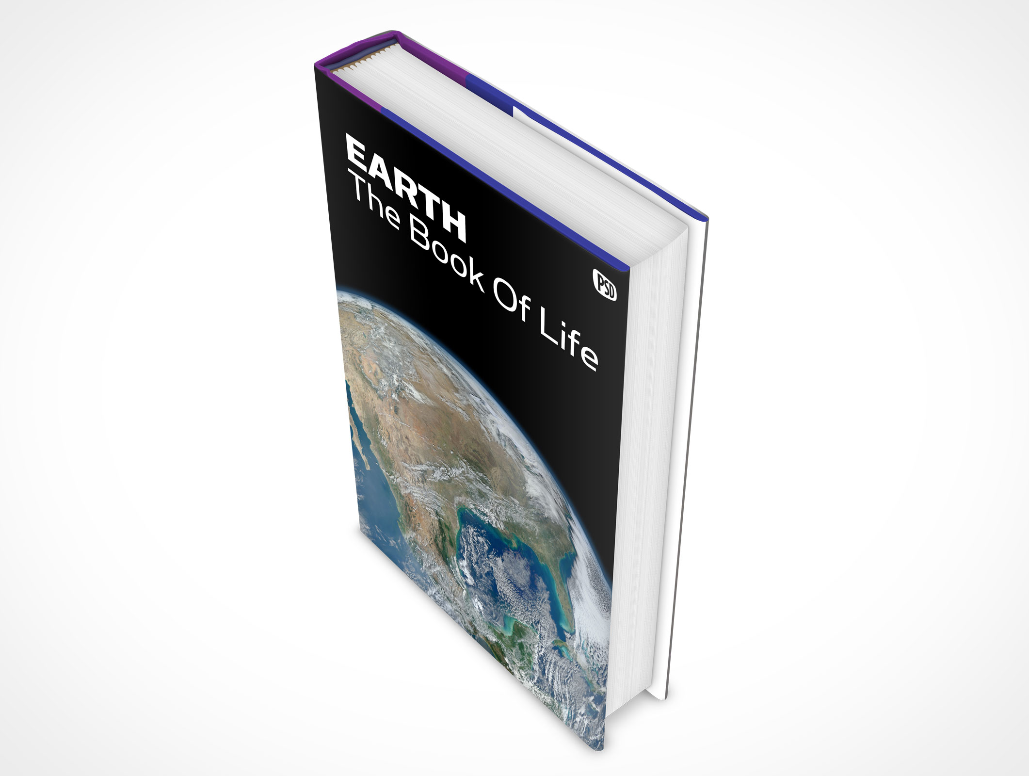 Sleeved Hardcover Book Mockup 9r4