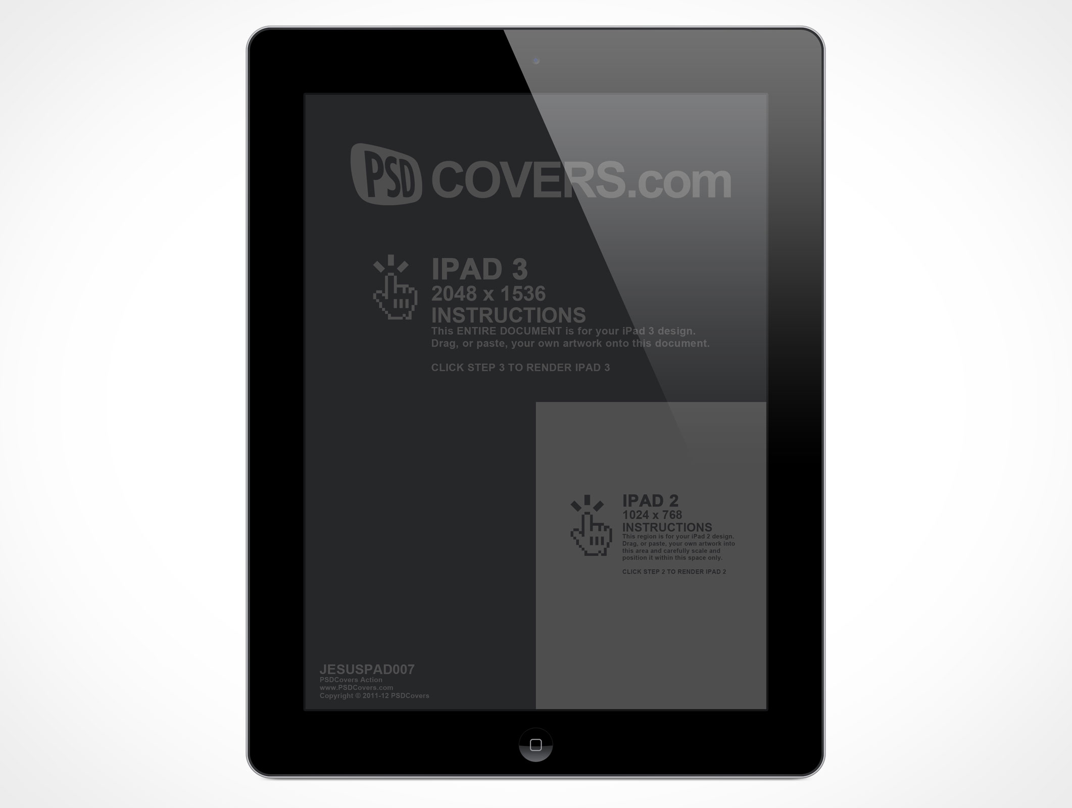 Second Generation iPad Mockup 7