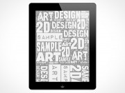 Second Generation iPad Mockup 7r