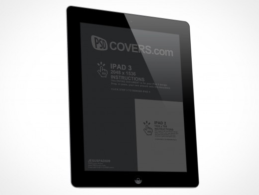 Second Generation iPad Mockup 9