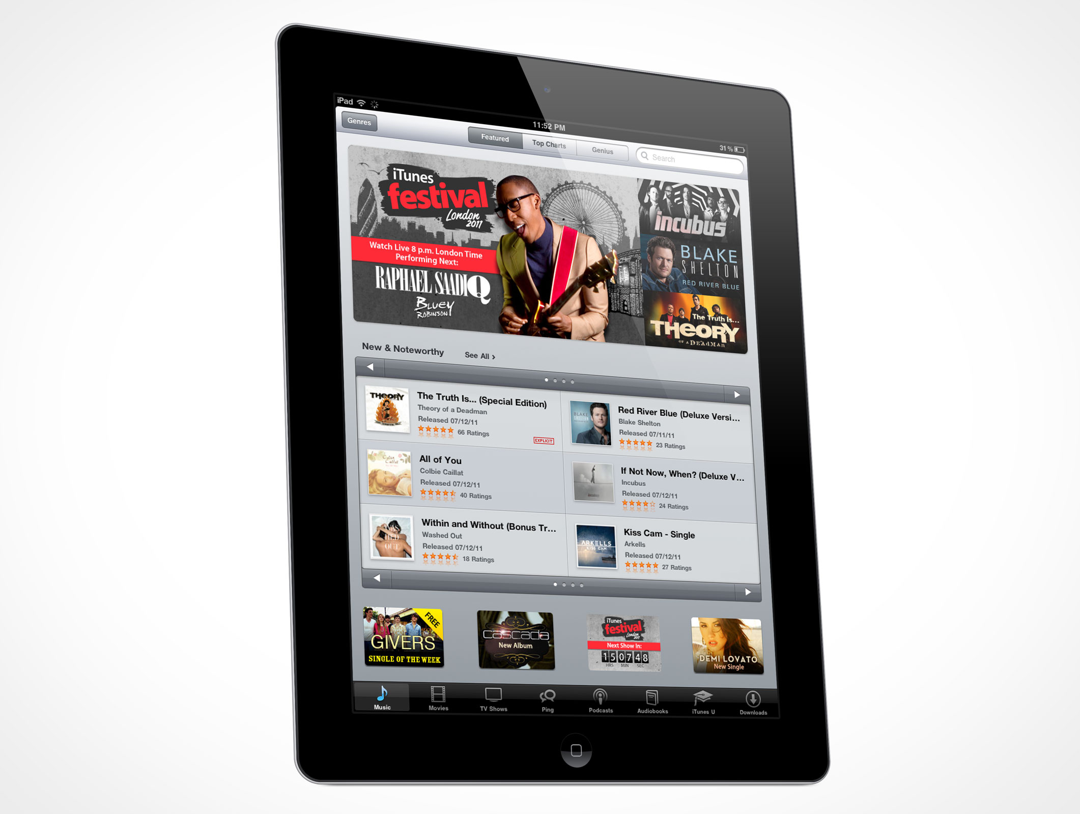 Second Generation iPad Mockup 9r3