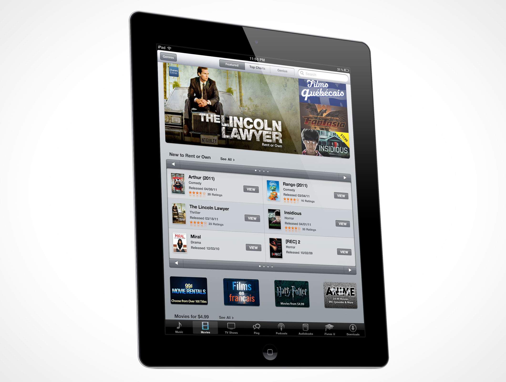 Second Generation iPad Mockup 9r5