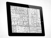 Second Generation iPad Mockup 12r