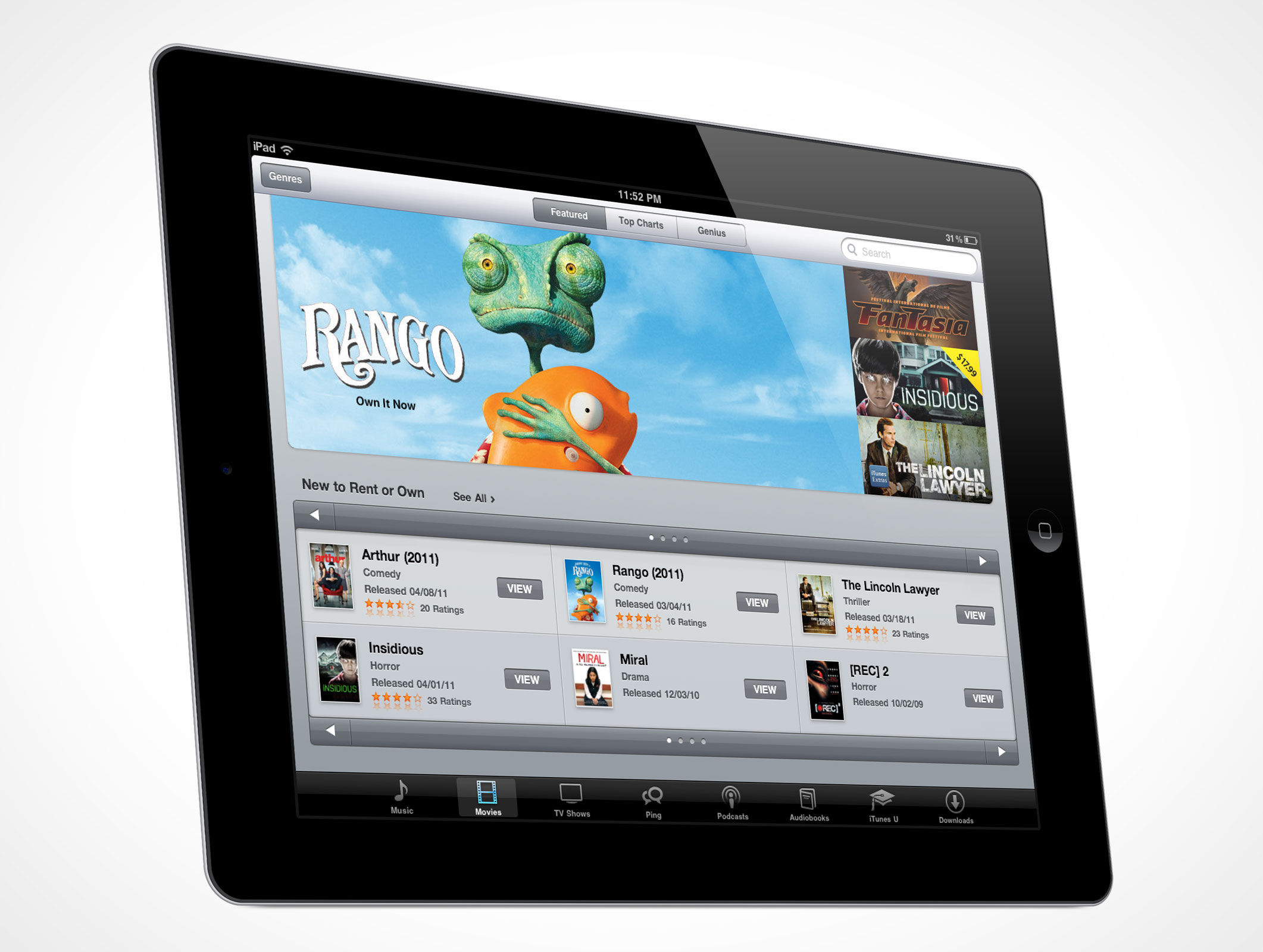 Second Generation iPad Mockup 12r3