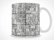 Ceramic Coffee Mug Mockup 2r