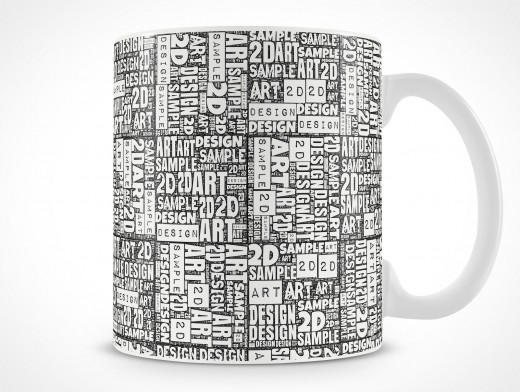 Ceramic Coffee Mug Mockup 2r