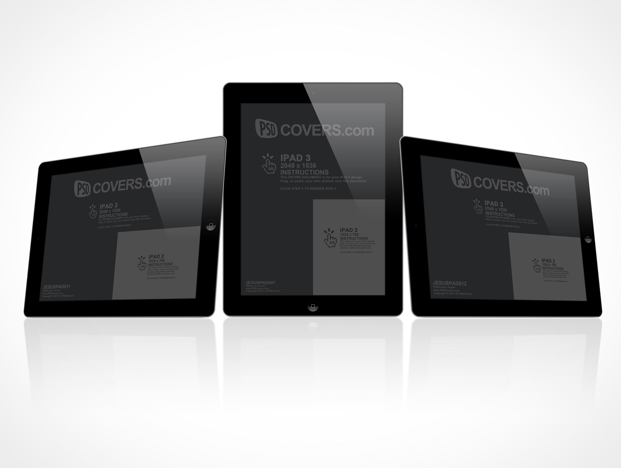 iPad 3 Mockup