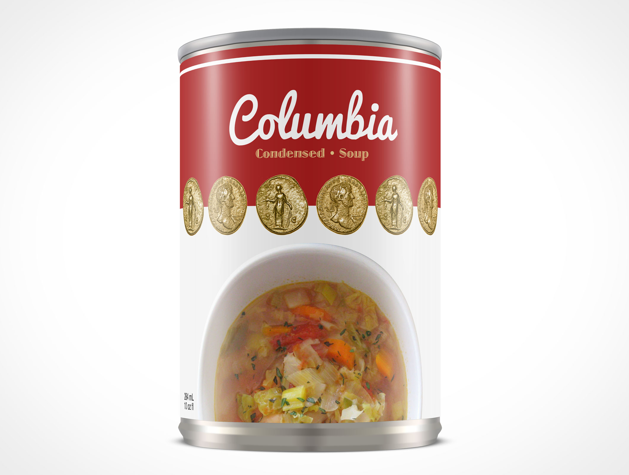 Metal Soup Can Mockup 7r