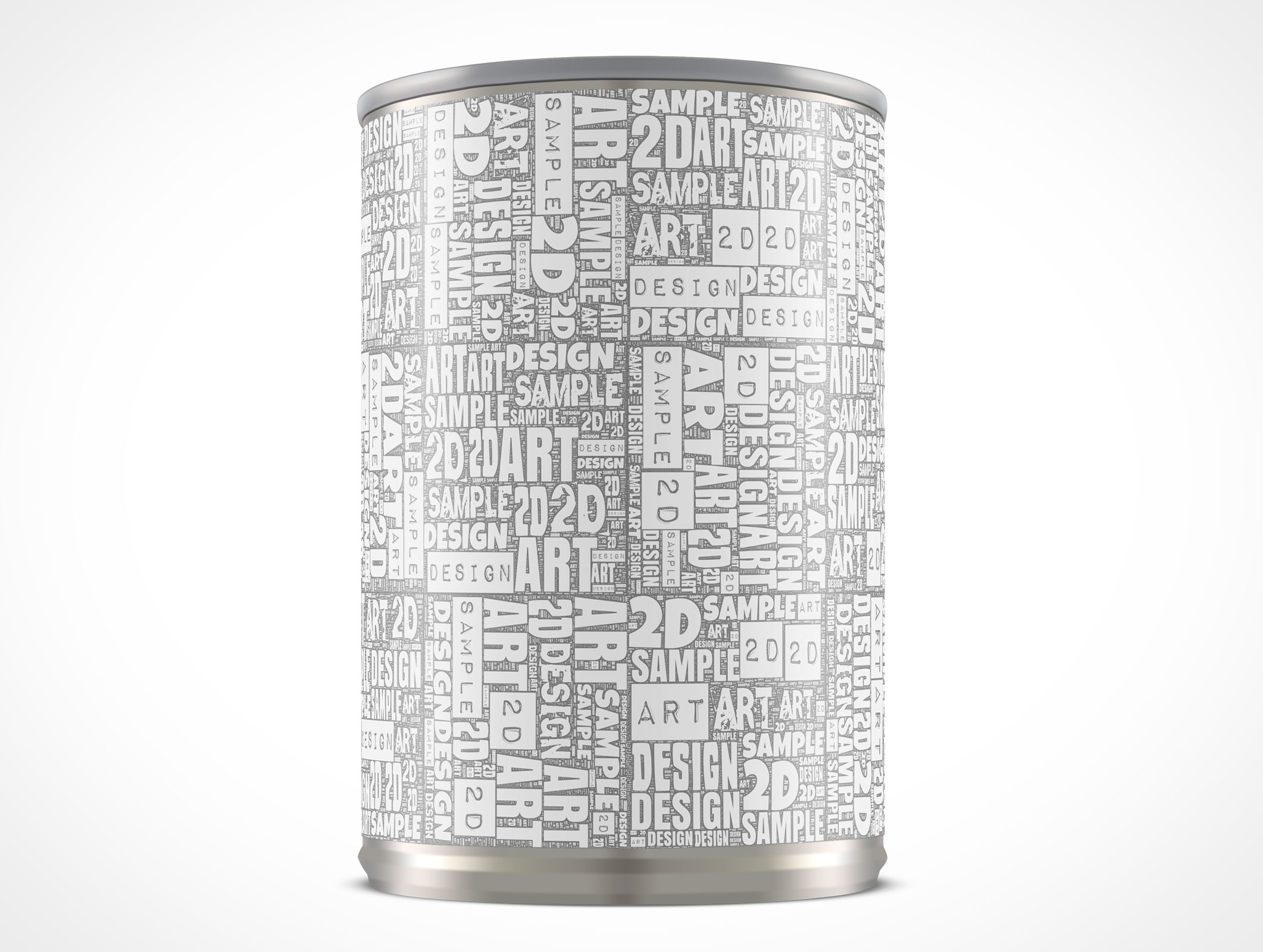 Metal Soup Can Mockup 7r2