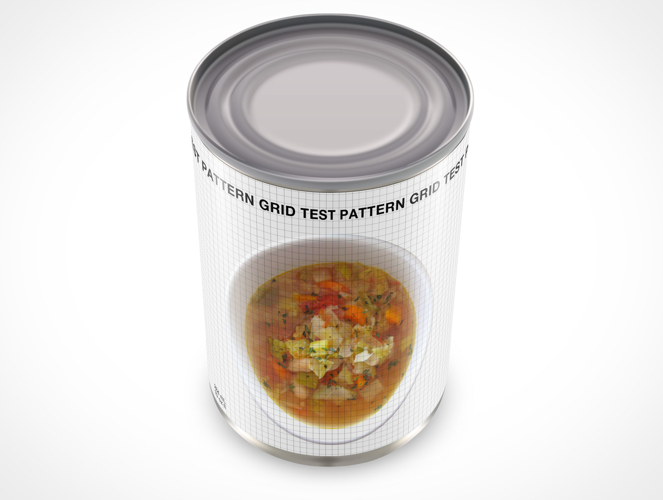 Metal Soup Can Mockup 9r3